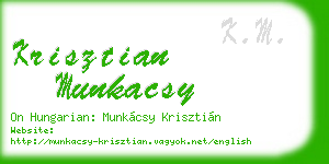 krisztian munkacsy business card