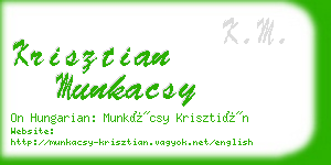 krisztian munkacsy business card